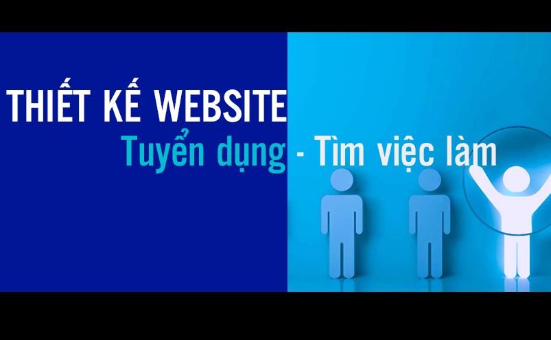 Thiết kế website tuyển dụng – tìm việc làm – tuyển dụng trực tuyến