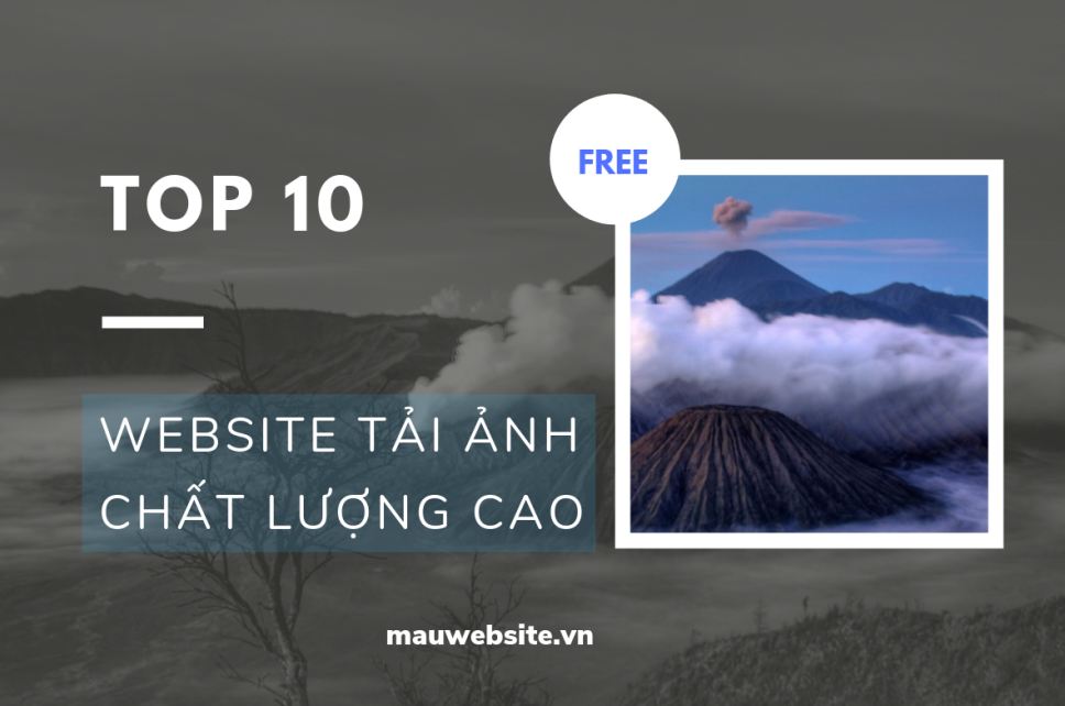 Top 10 website tải ảnh chất lượng cao miễn phí – ảnh stock full HD