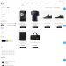 Mẫu website bán hàng tương tự Nike – giày hàng hiệu