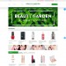 Mẫu website mỹ phẩm làm đẹp tương tự Beauty garden