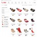 Mẫu website tương tự Dưa Leo Shoes – bán giày nữ cao cấp