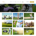 Mẫu website giới thiệu sân golf tương tự triompher