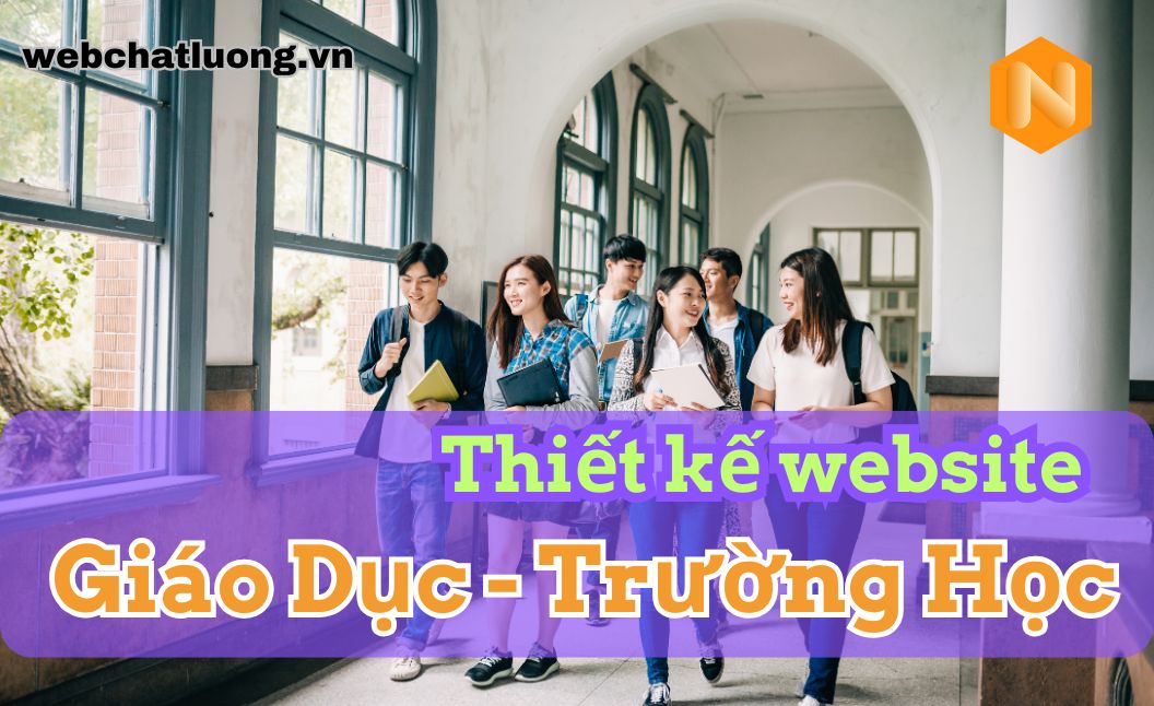 Thiết kế website giáo dục – trường học chuyên nghiệp – xây dựng uy tín