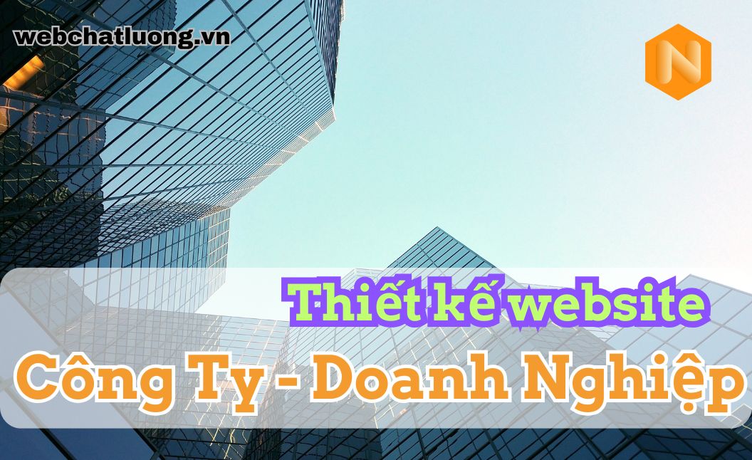 Thiết kế website giới thiệu công ty – doanh nghiệp
