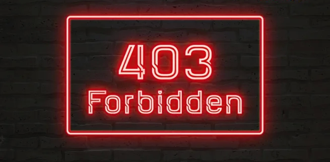 Lỗi 403 Forbidden: Nguyên Nhân và Cách Khắc Phục Hiệu Quả