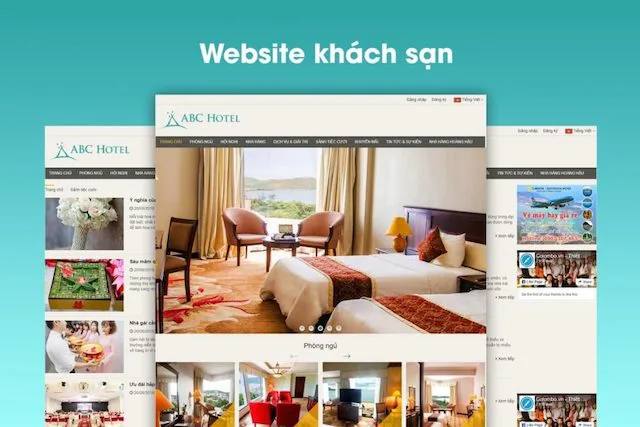 Các mẫu thiết kế web khách sạn nổi bật