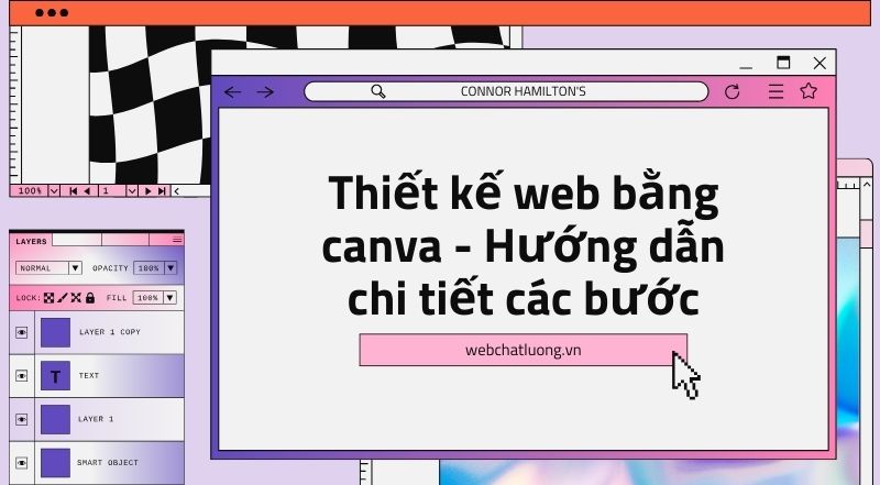 Thiết kế web bằng canva - Hướng dẫn chi tiết các bước