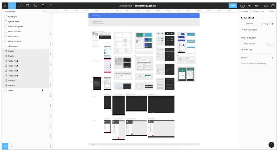 thiết kế web bằng figma