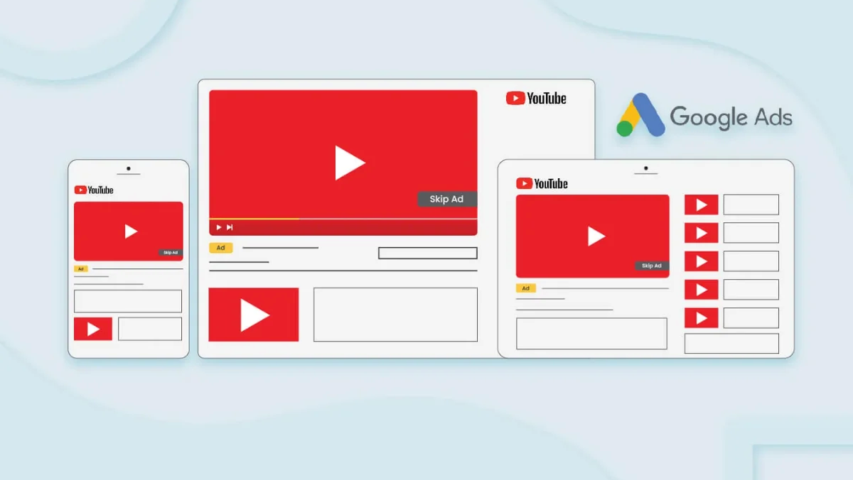 Sử dụng youtube để quảng cáo thông qua Google Ads