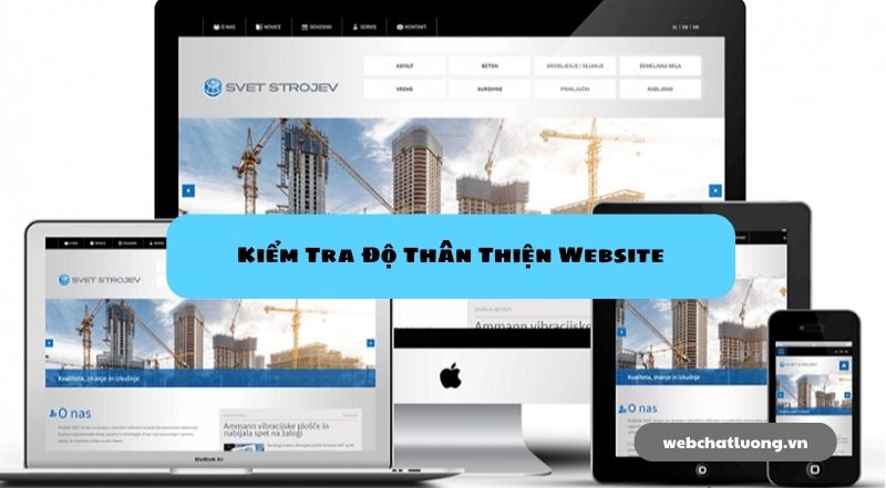 Các tiêu chí đánh giá mức độ thân thiện của website