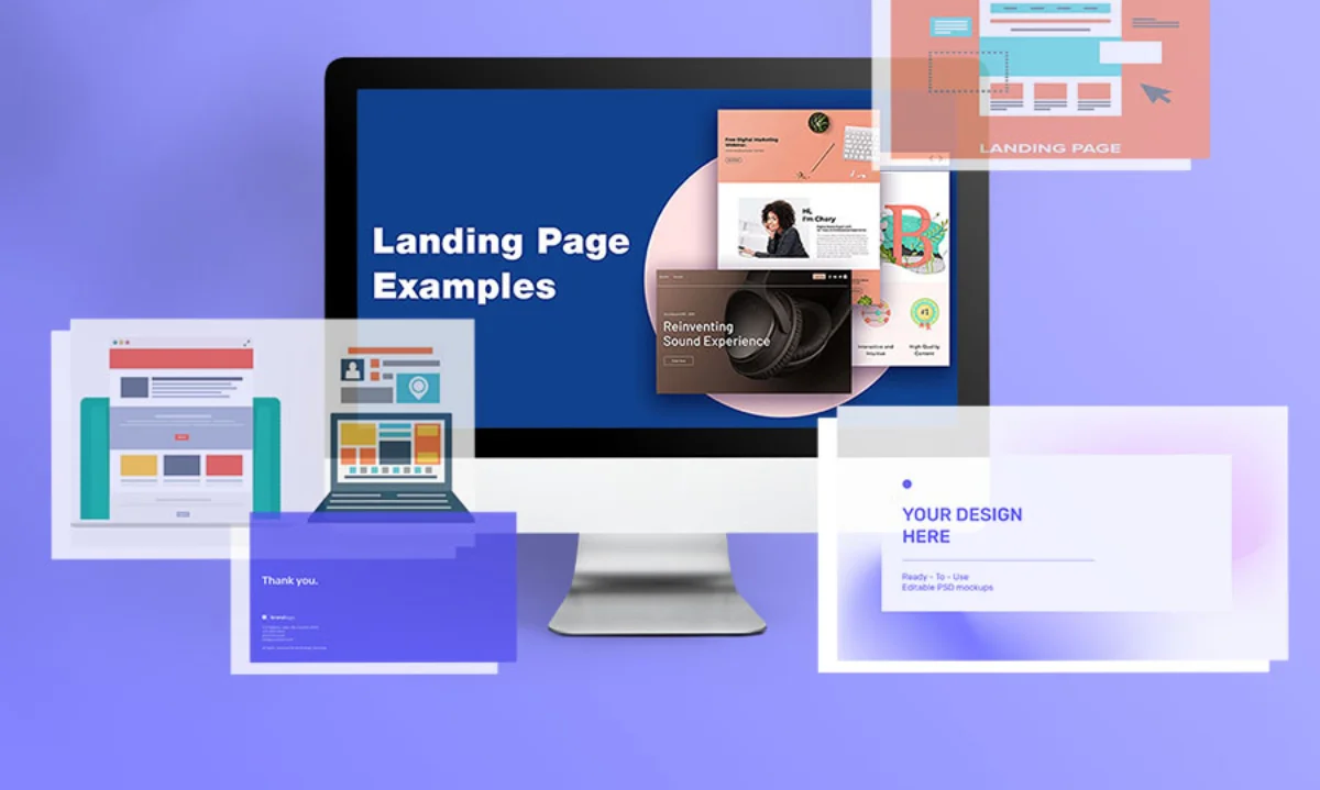 Landing Page chứa nội dung tiếp cận trực tiếp với từng đối tượng mục tiêu