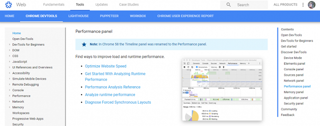 Chrome DevTools là công cụ kiểm tra và cải thiện tốc độ tải trang nhanh chóng