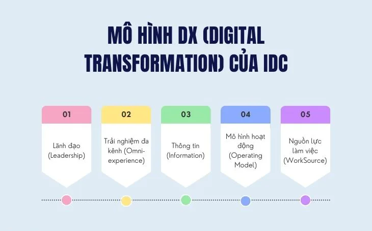 Mô hình DX (Digital Transformation) của IDC