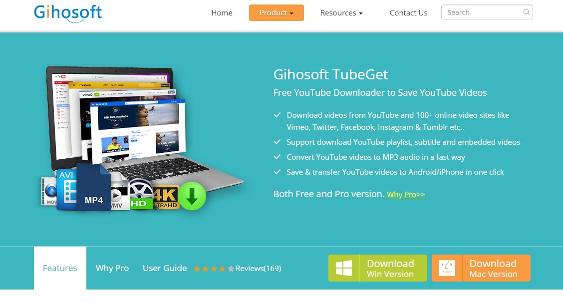 Gihosoft tubeget