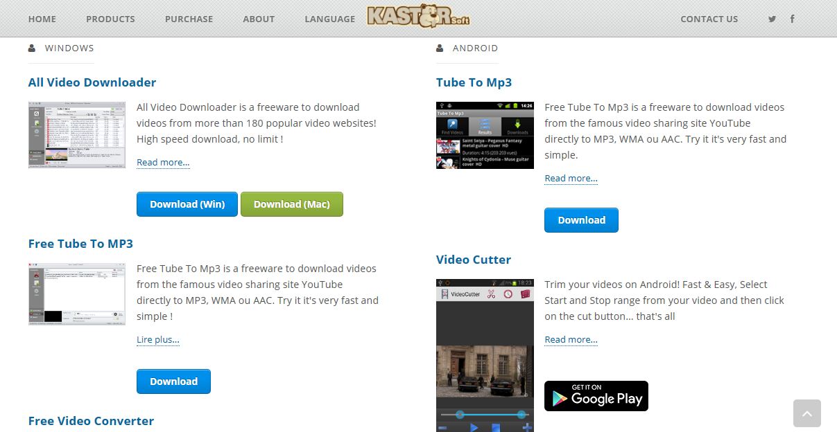 Kaster all video downloader