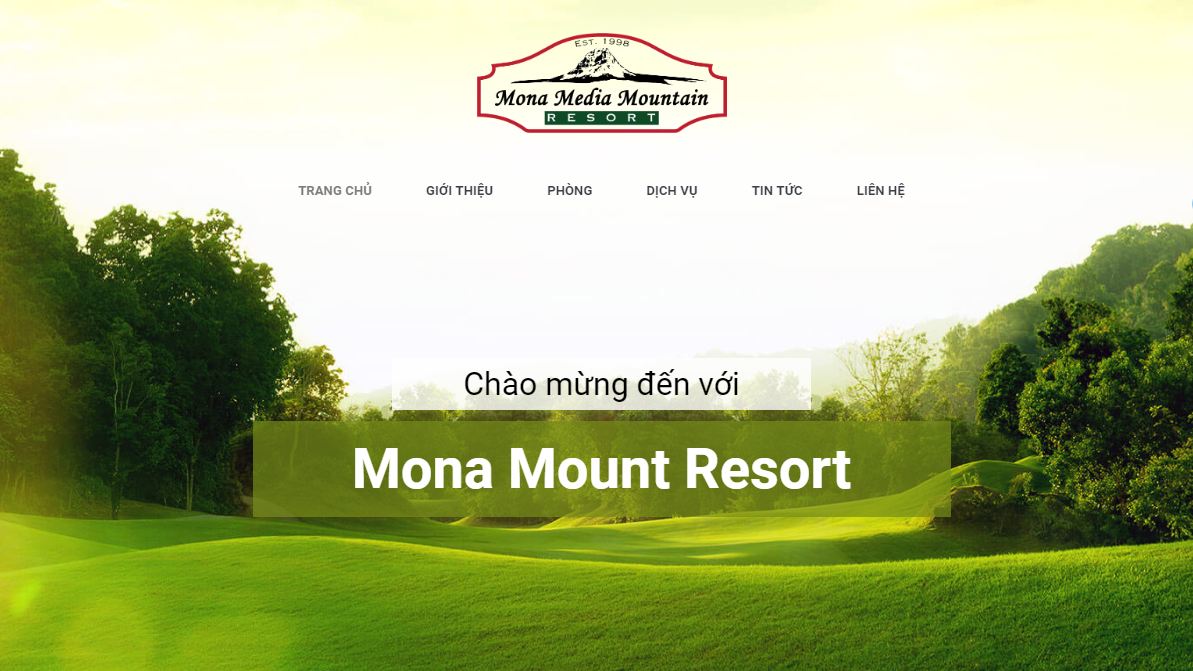 Thiết kế website bằng WordPress cho resort tại Web chất lượng